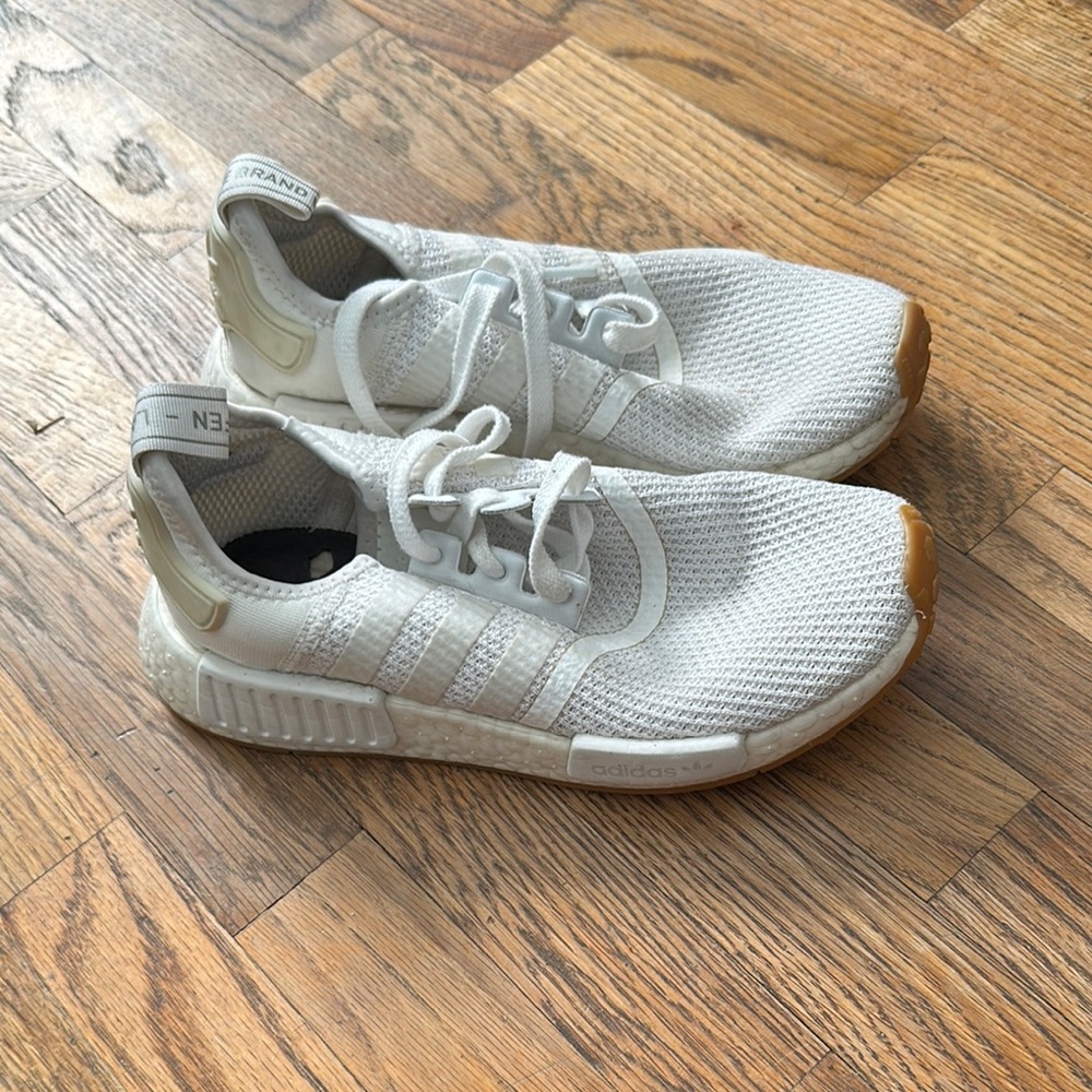 Kids White Adidas Sneakers